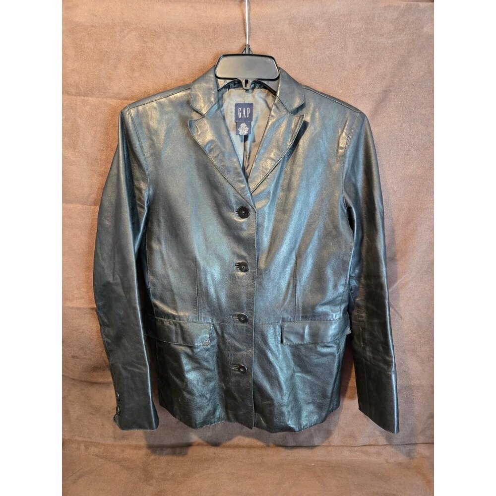 Leather Jacket GAP XS